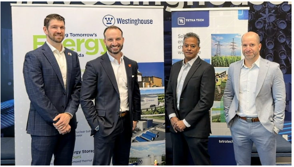 西屋公司與Tetra Tech達成核電項目合作,共同推進加拿大清潔能源發展